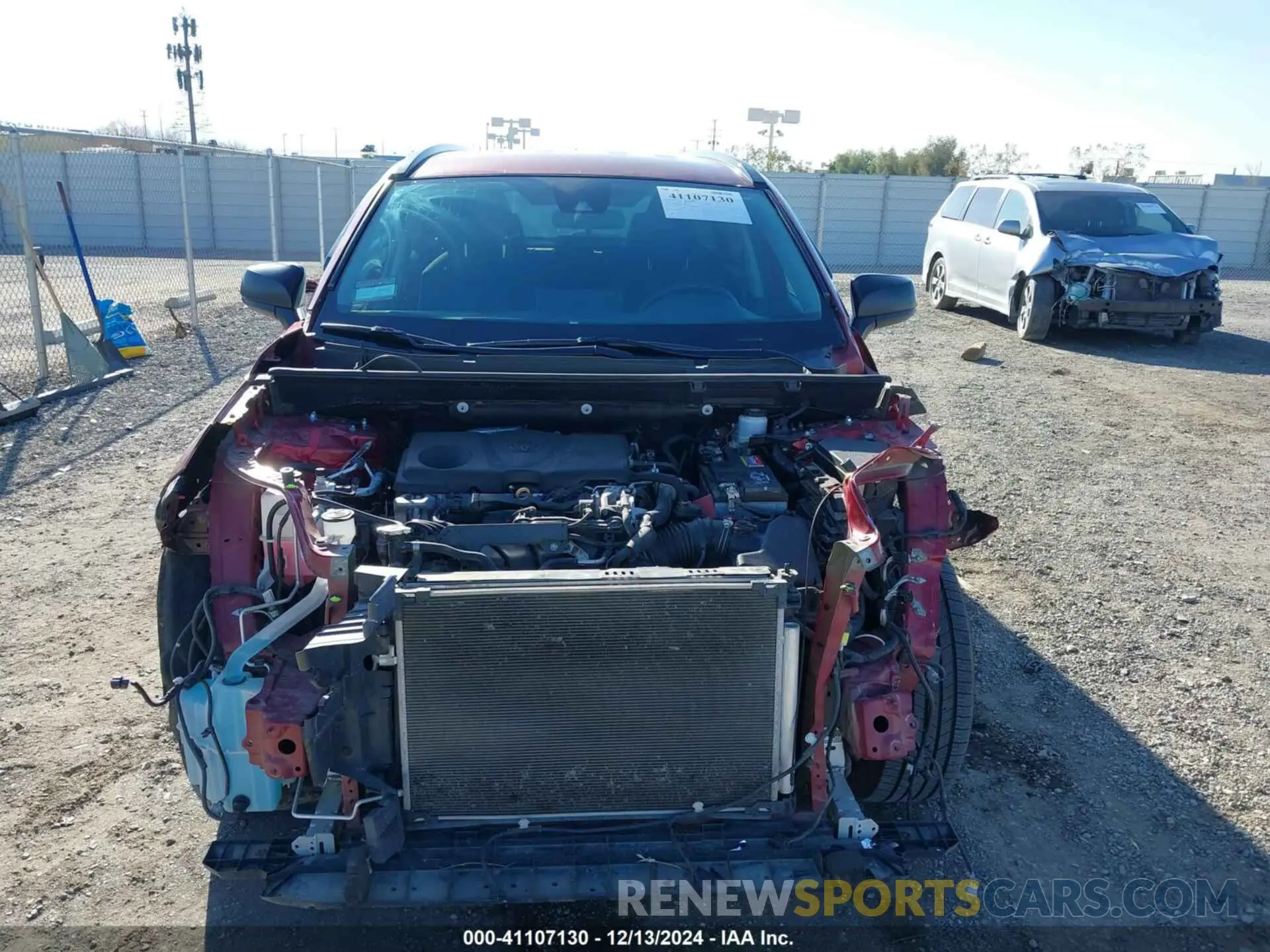 13 fotografías del automóvil dañado 2T3F1RFV8KW026875 TOYOTA RAV4 2019