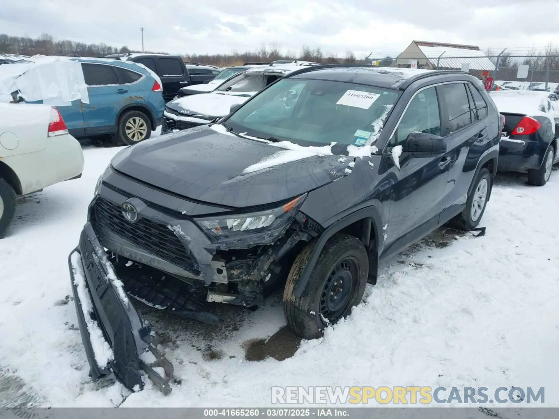 2 fotografías del automóvil dañado 2T3F1RFV8KW028562 TOYOTA RAV4 2019