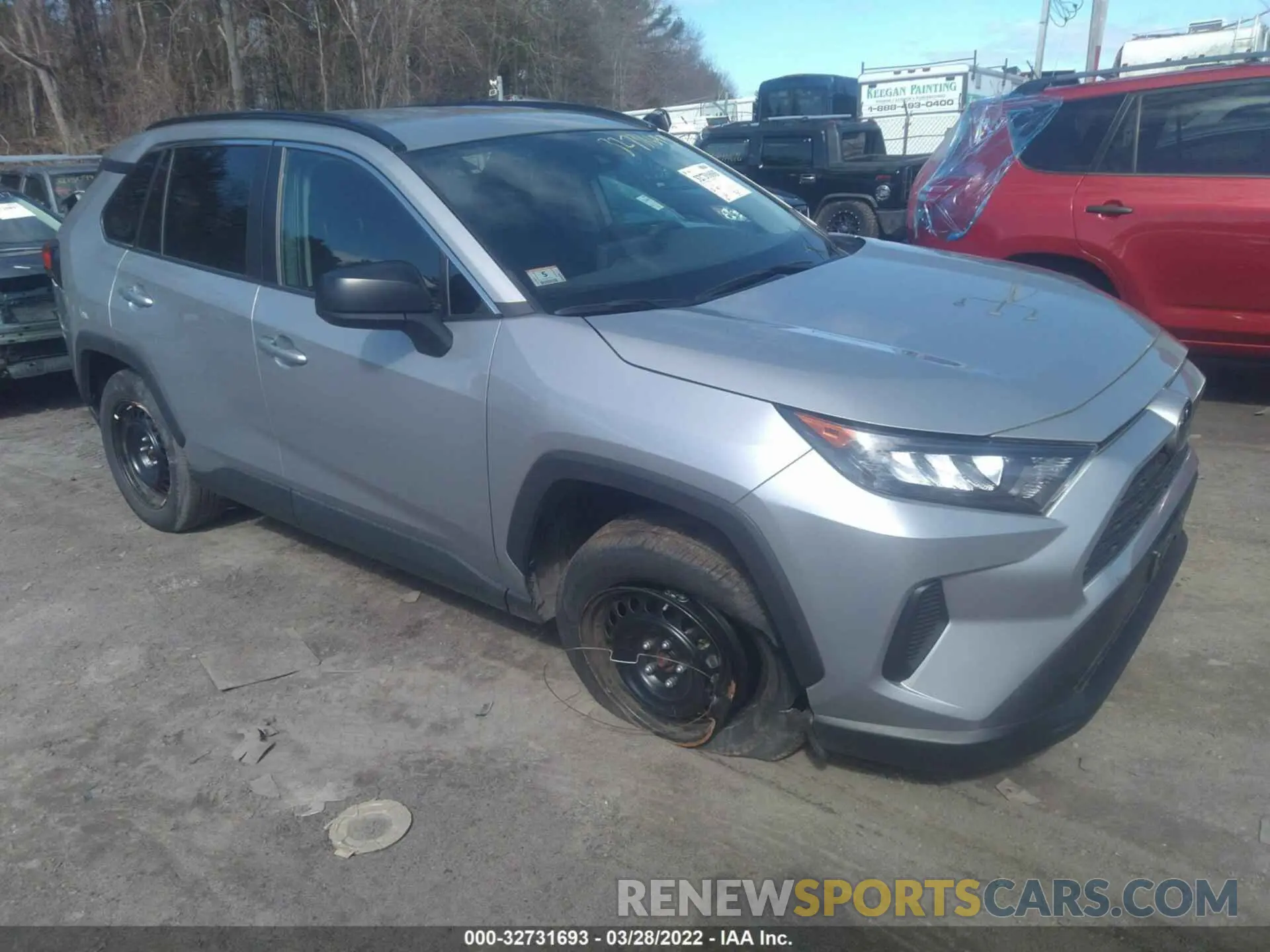 1 fotografías del automóvil dañado 2T3F1RFV8KW035057 TOYOTA RAV4 2019