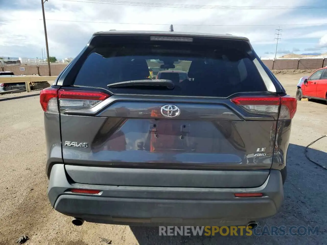 6 fotografías del automóvil dañado 2T3F1RFV8KW063215 TOYOTA RAV4 2019