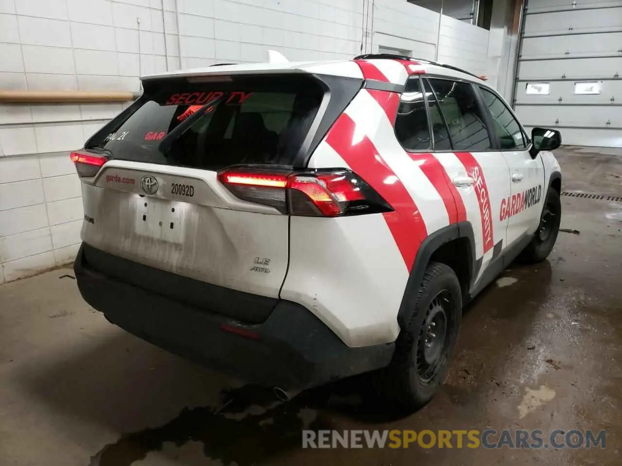 4 fotografías del automóvil dañado 2T3F1RFV9KW011740 TOYOTA RAV4 2019