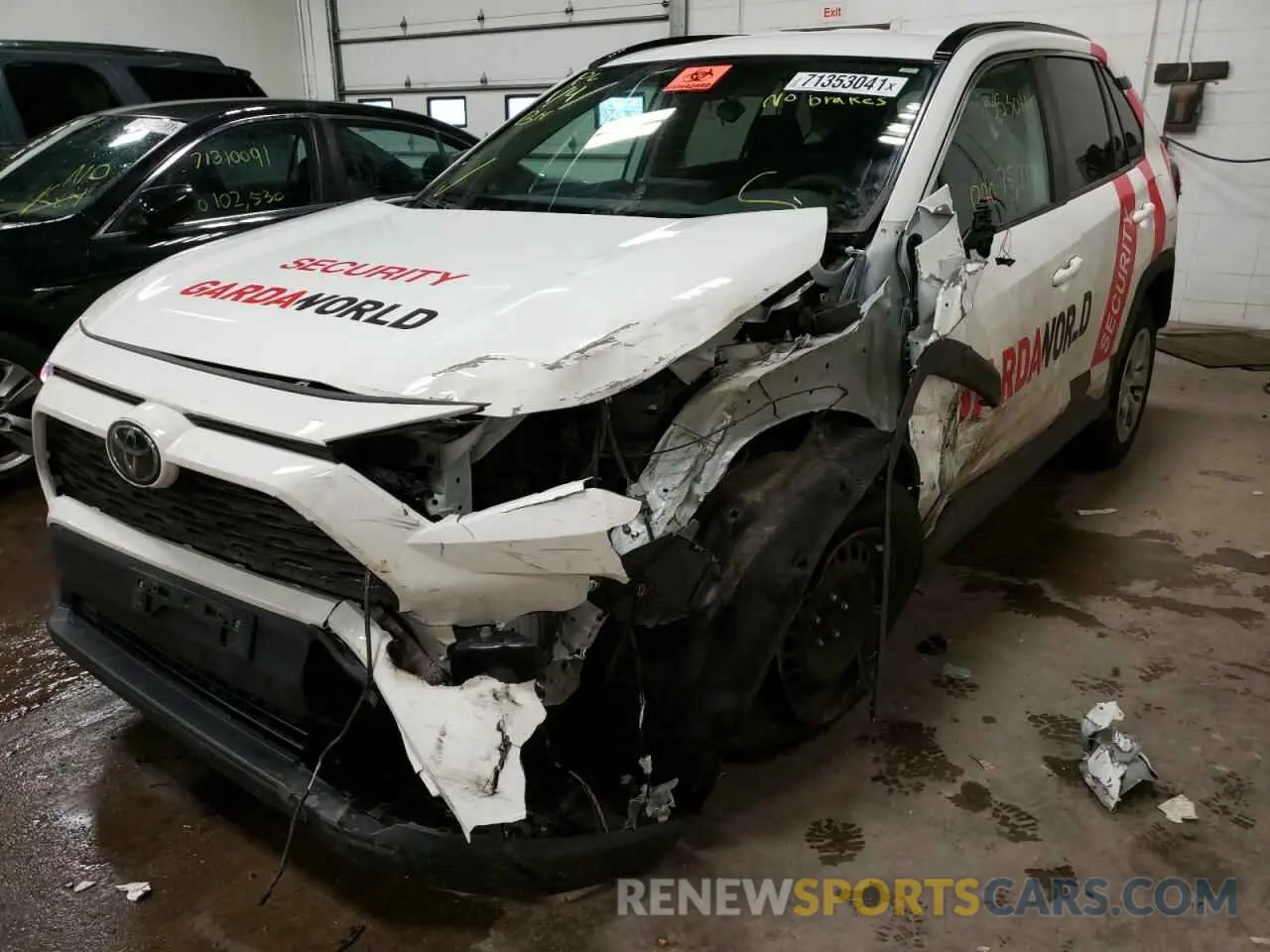 9 fotografías del automóvil dañado 2T3F1RFV9KW011740 TOYOTA RAV4 2019