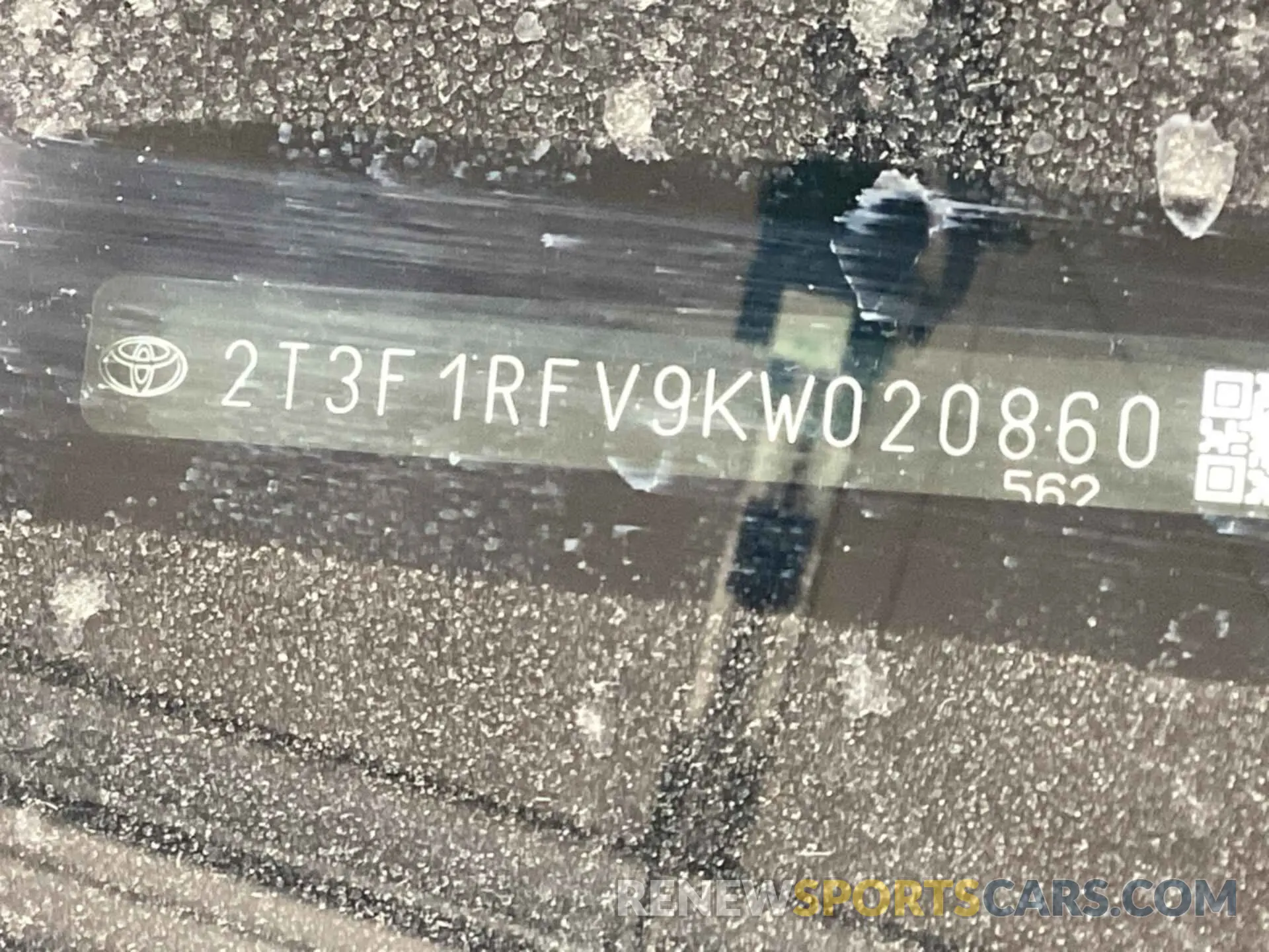 20 fotografías del automóvil dañado 2T3F1RFV9KW020860 TOYOTA RAV4 2019