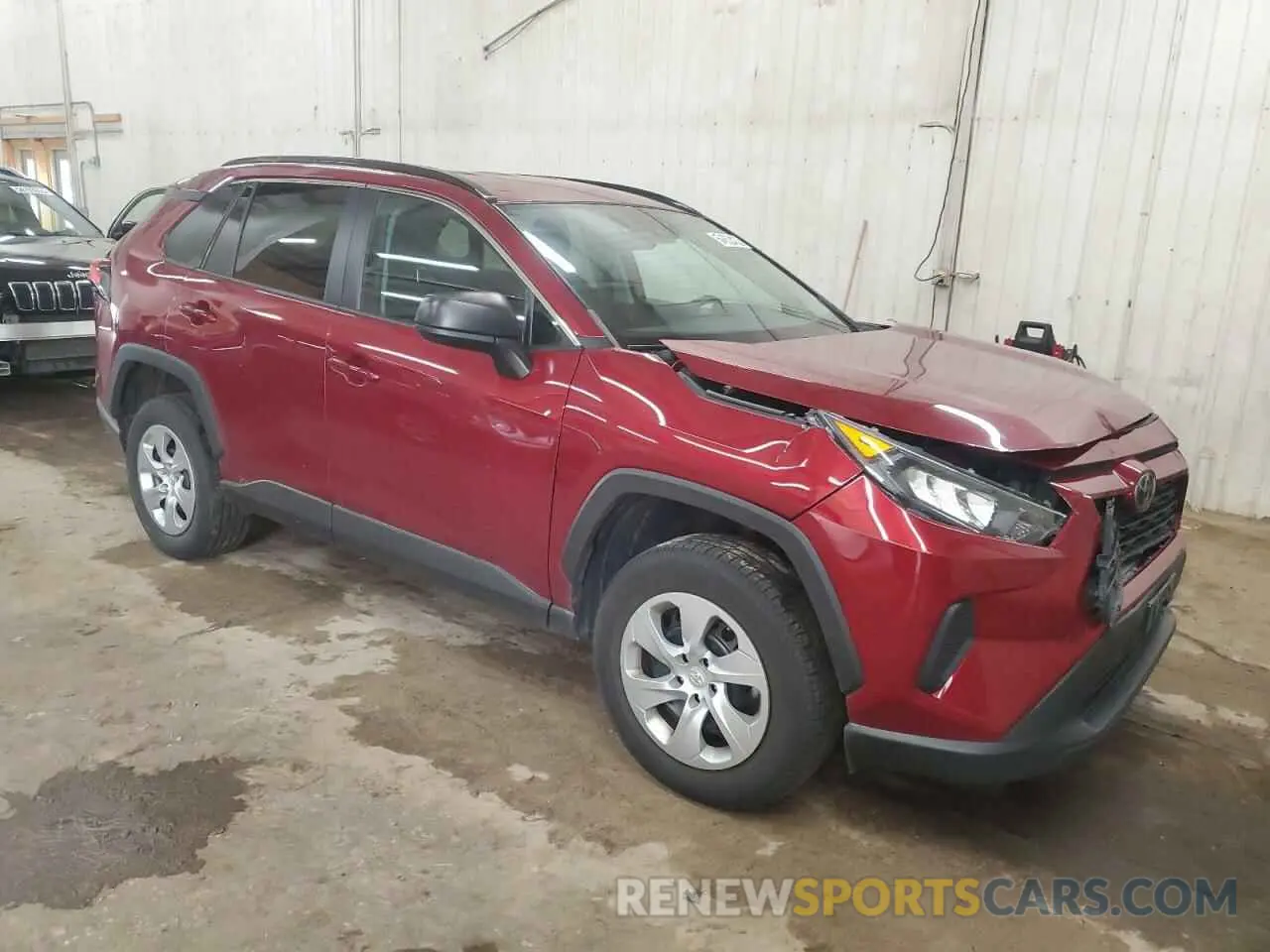 4 fotografías del automóvil dañado 2T3F1RFV9KW048819 TOYOTA RAV4 2019