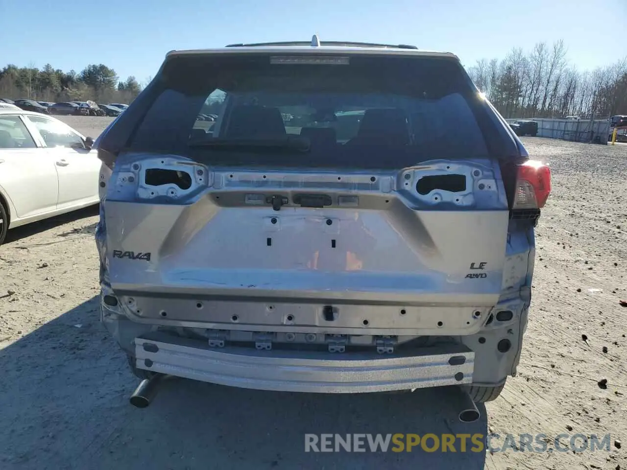6 fotografías del automóvil dañado 2T3F1RFVXKC057613 TOYOTA RAV4 2019
