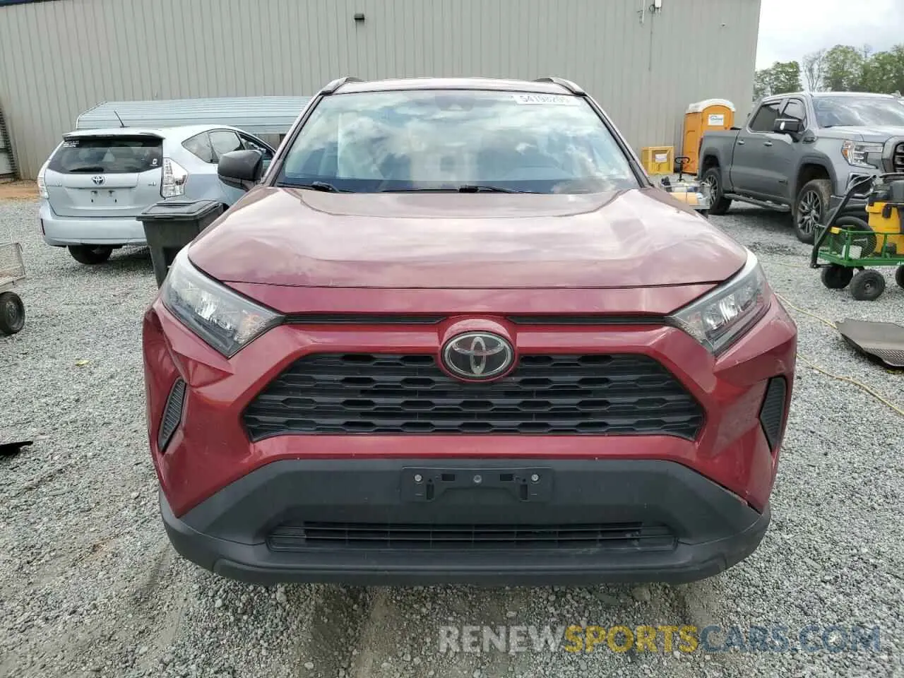 5 fotografías del automóvil dañado 2T3F1RFVXKW031561 TOYOTA RAV4 2019