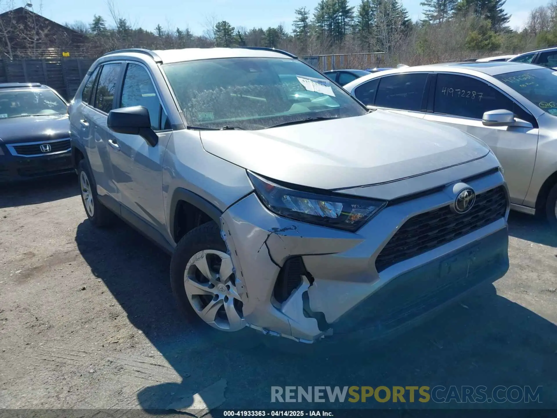 1 fotografías del automóvil dañado 2T3F1RFVXKW051521 TOYOTA RAV4 2019