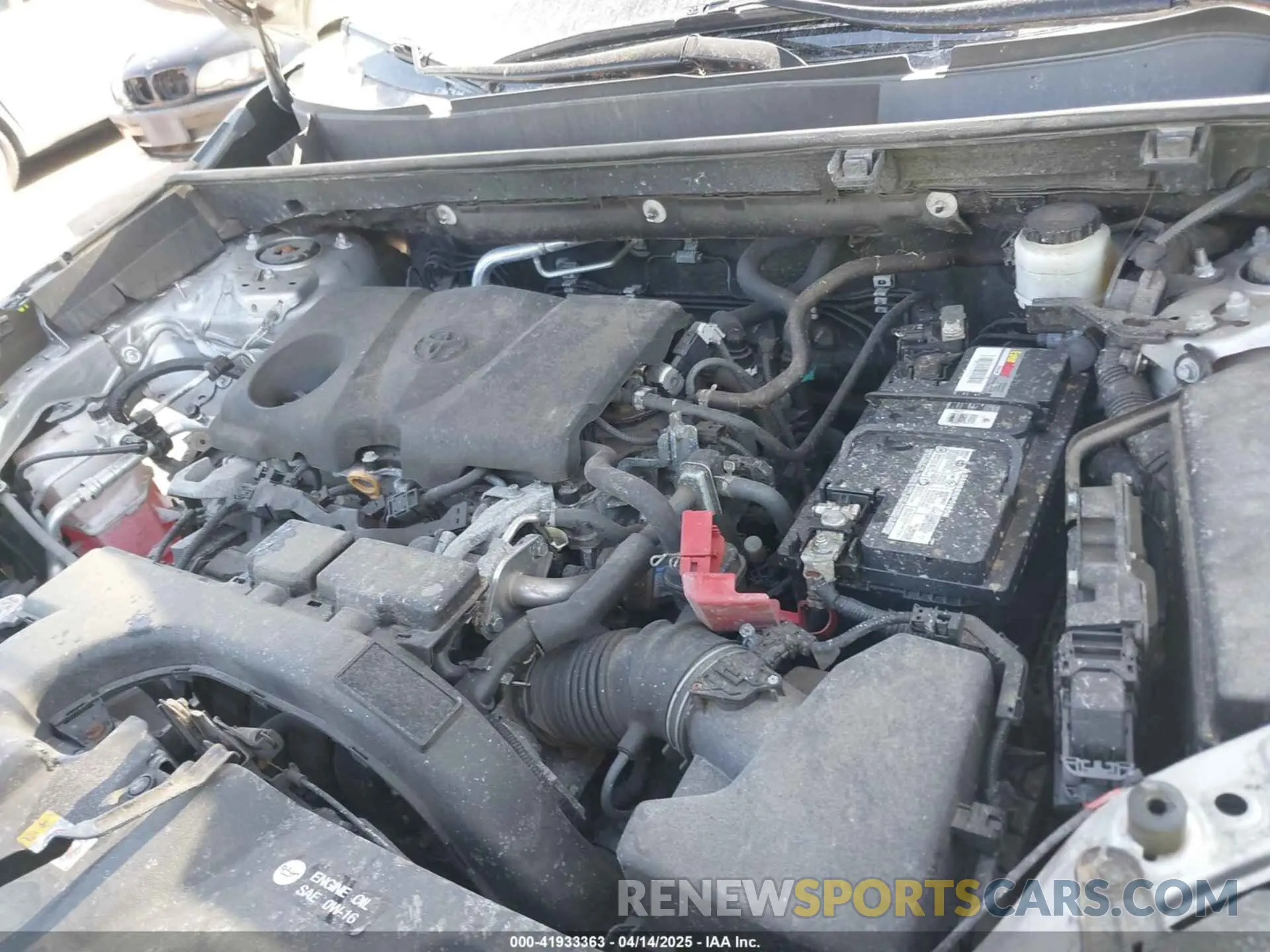 10 fotografías del automóvil dañado 2T3F1RFVXKW051521 TOYOTA RAV4 2019
