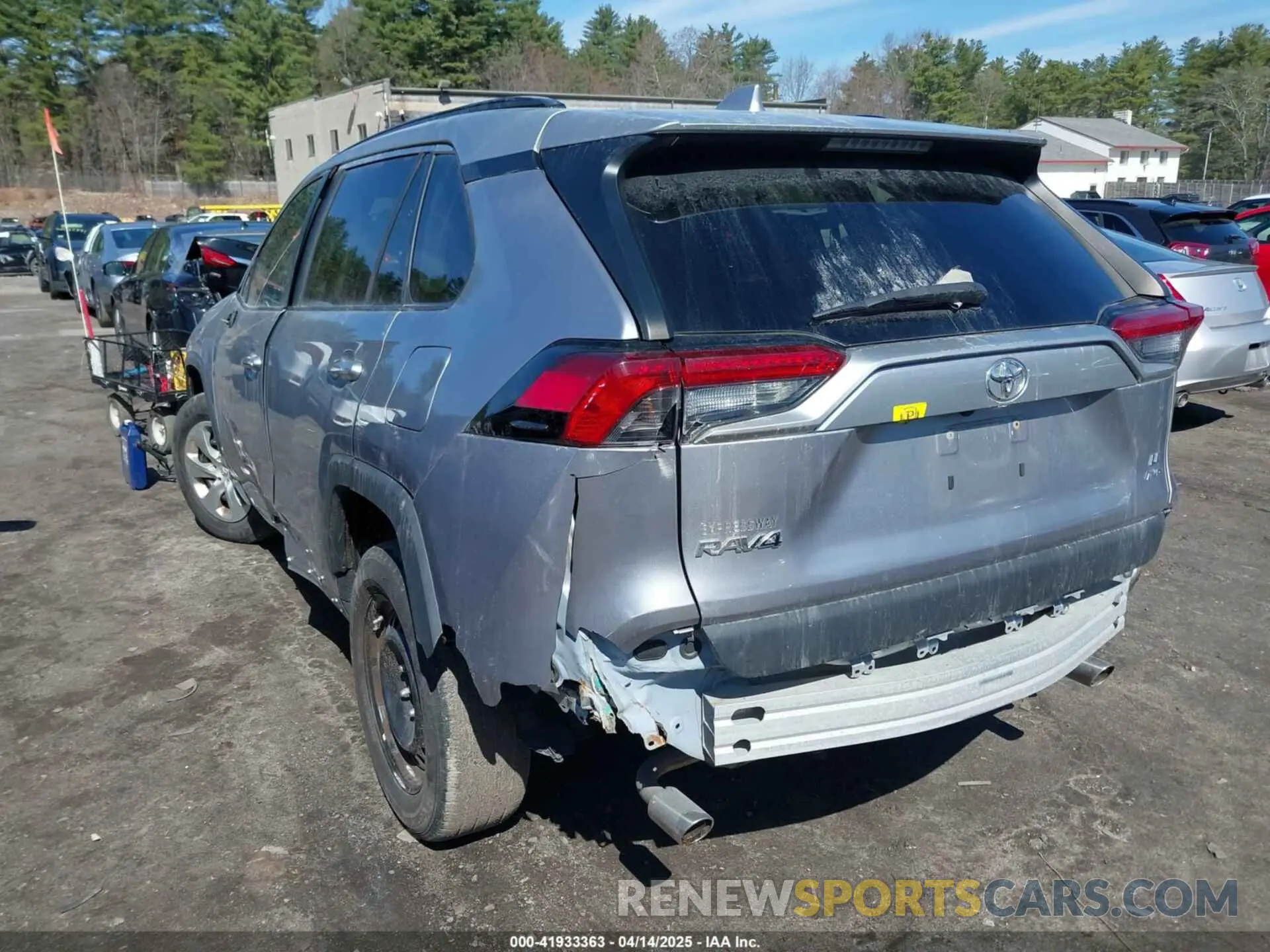 14 fotografías del automóvil dañado 2T3F1RFVXKW051521 TOYOTA RAV4 2019