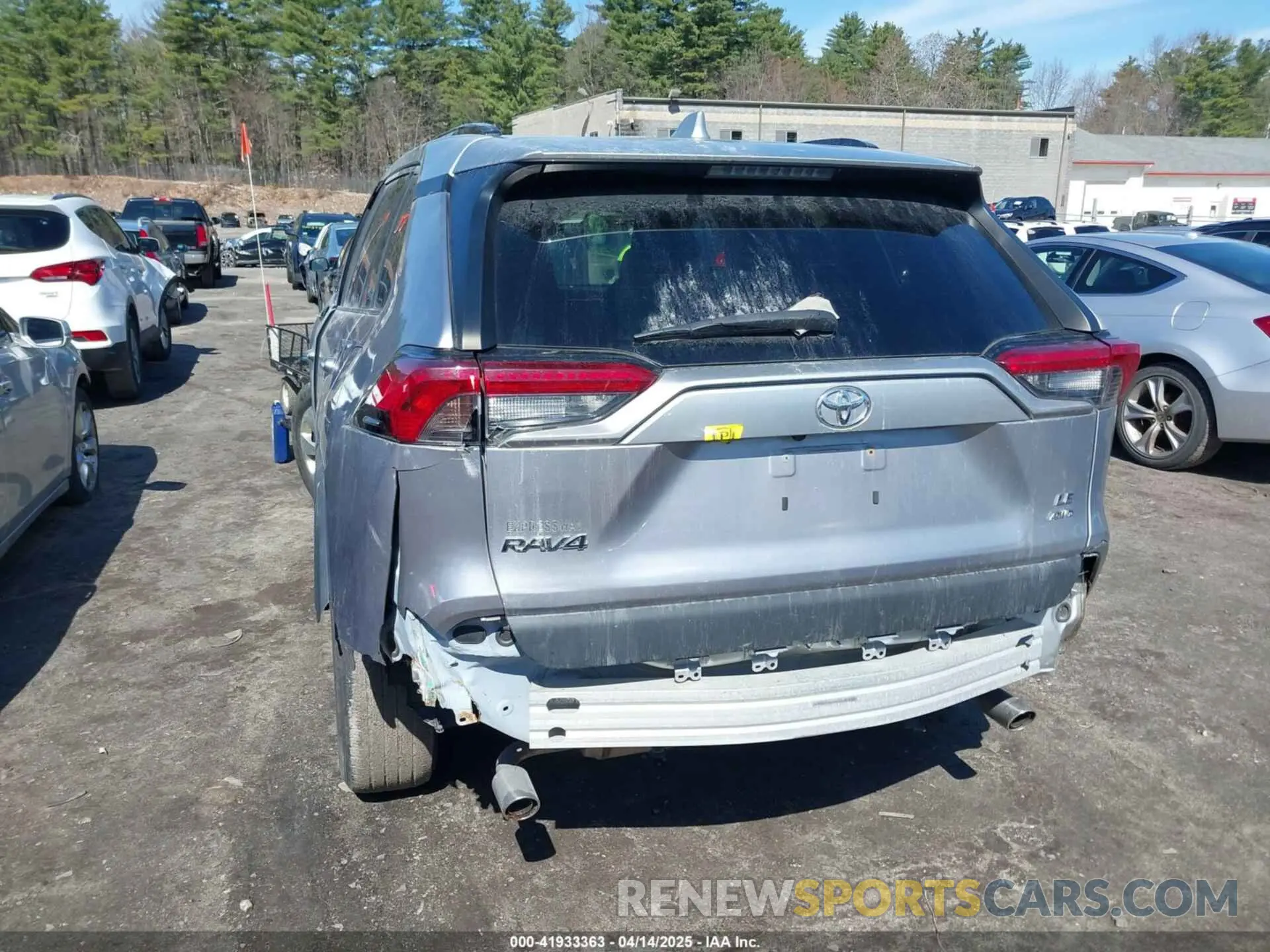 16 fotografías del automóvil dañado 2T3F1RFVXKW051521 TOYOTA RAV4 2019