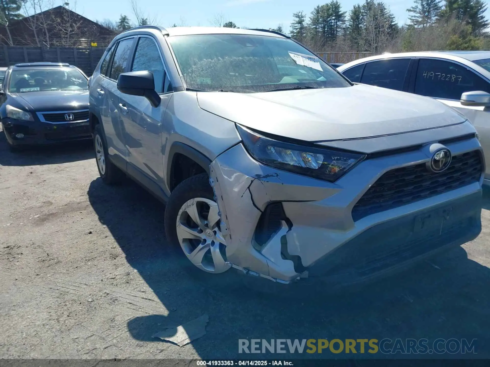 6 fotografías del automóvil dañado 2T3F1RFVXKW051521 TOYOTA RAV4 2019