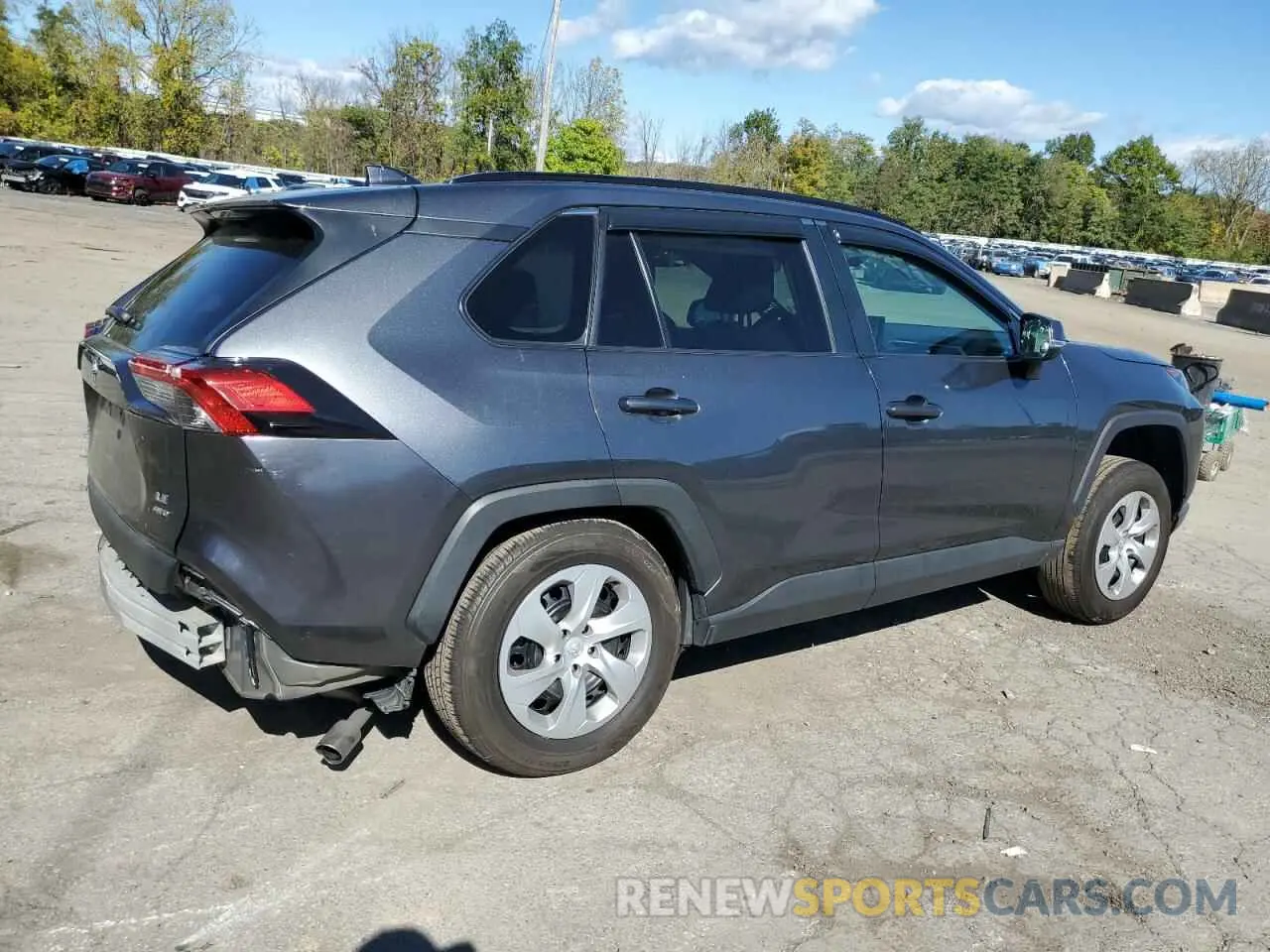 3 fotografías del automóvil dañado 2T3G1RFV1KC044088 TOYOTA RAV4 2019