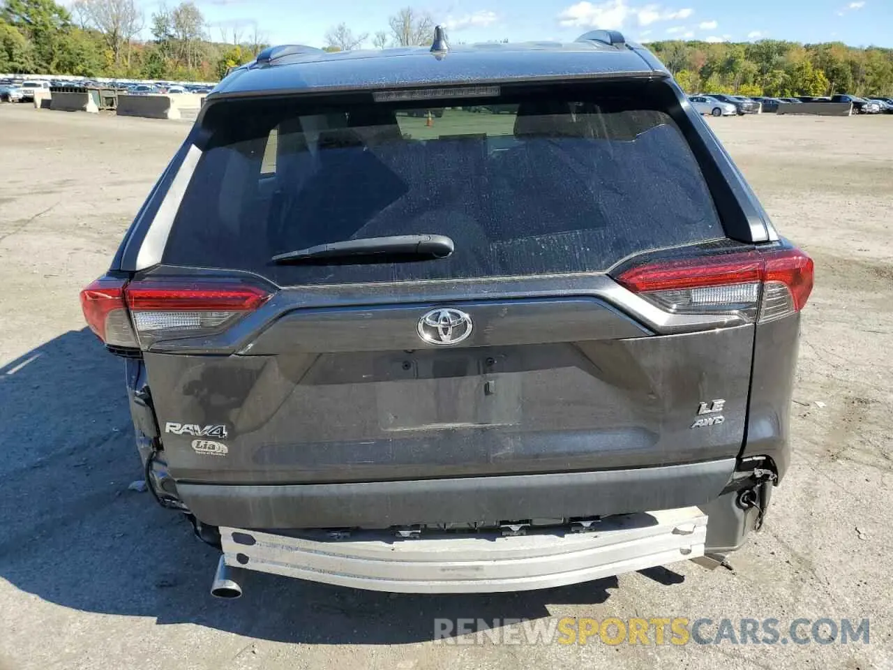 6 fotografías del automóvil dañado 2T3G1RFV1KC044088 TOYOTA RAV4 2019