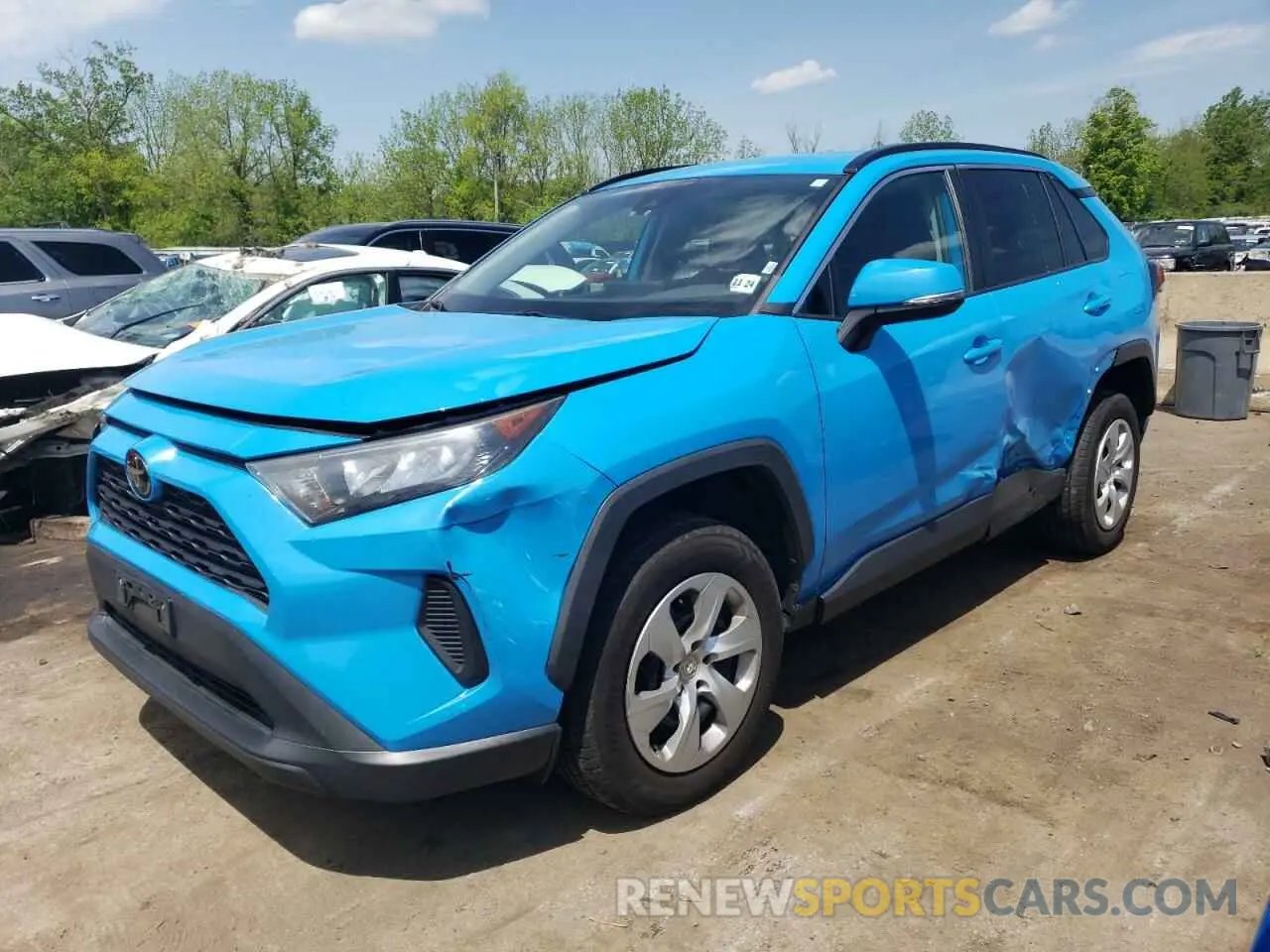 1 fotografías del automóvil dañado 2T3G1RFV1KW042811 TOYOTA RAV4 2019