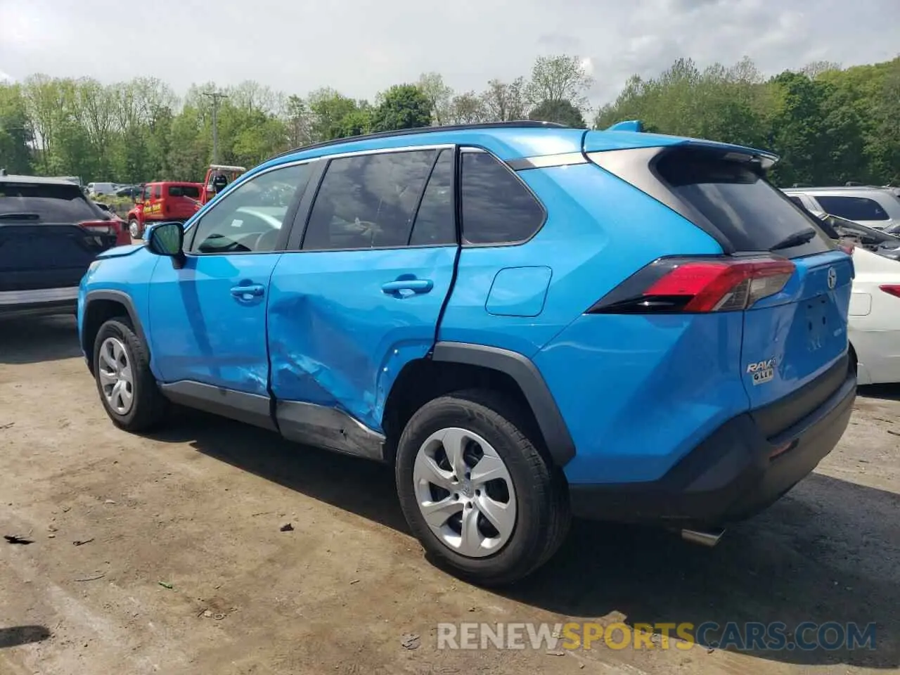 2 fotografías del automóvil dañado 2T3G1RFV1KW042811 TOYOTA RAV4 2019