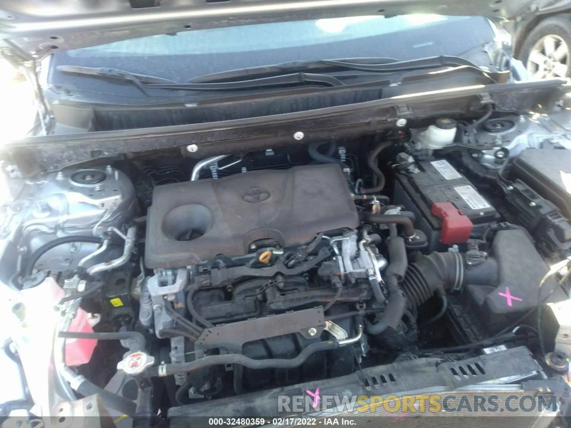 10 fotografías del automóvil dañado 2T3G1RFV2KW013060 TOYOTA RAV4 2019