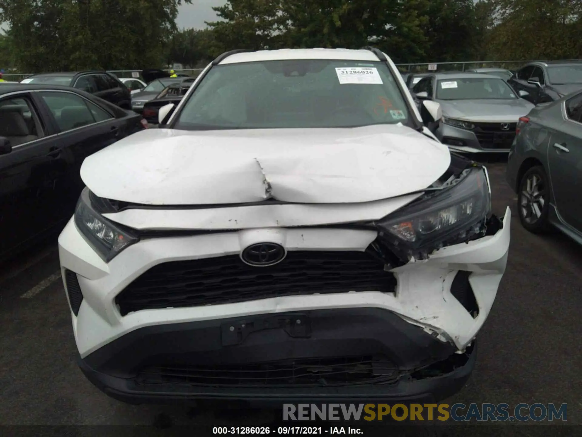 6 fotografías del automóvil dañado 2T3G1RFV2KW020526 TOYOTA RAV4 2019