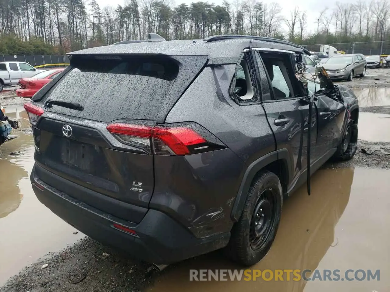4 fotografías del automóvil dañado 2T3G1RFV3KC004515 TOYOTA RAV4 2019