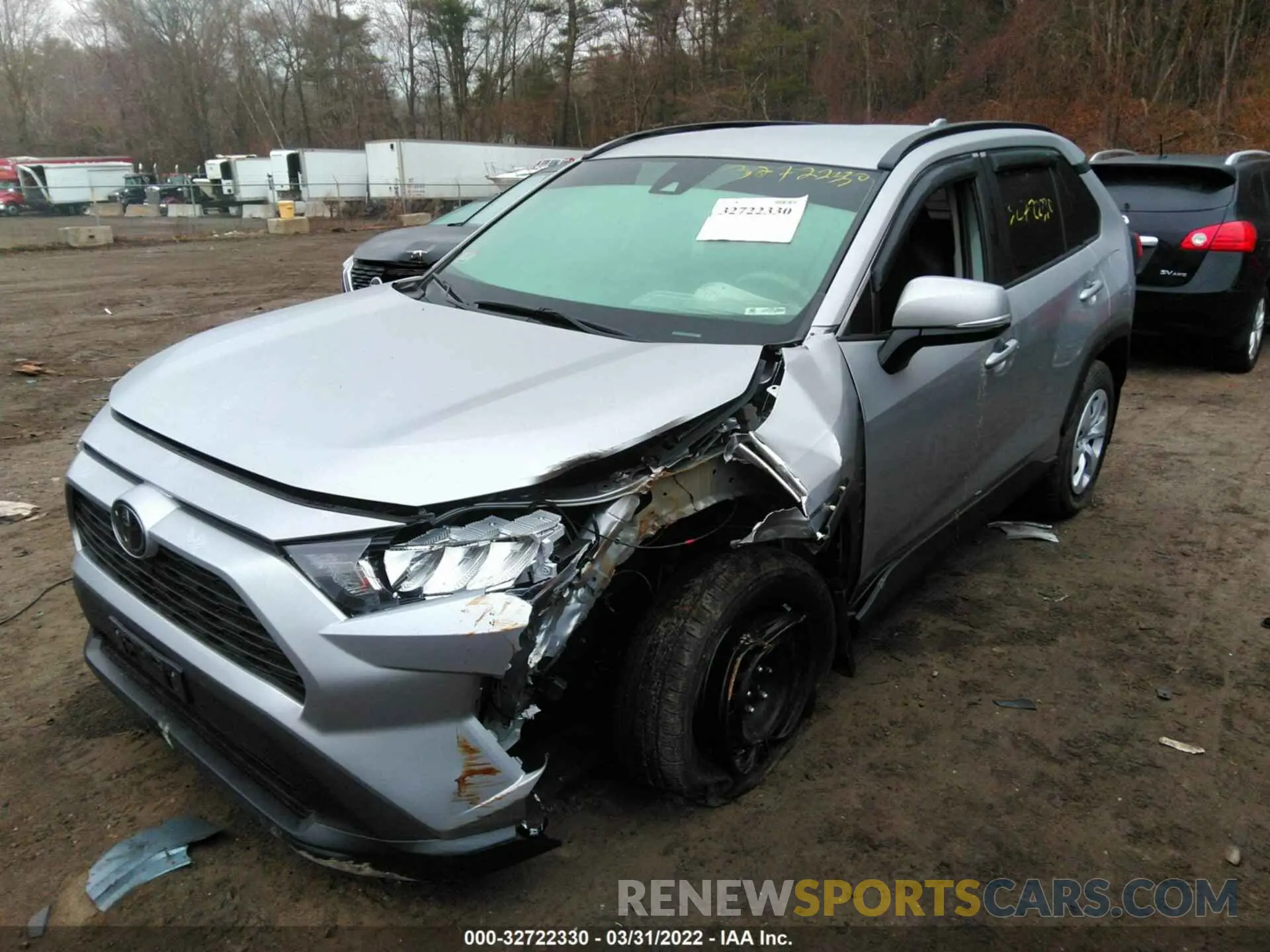 2 fotografías del automóvil dañado 2T3G1RFV3KC031388 TOYOTA RAV4 2019