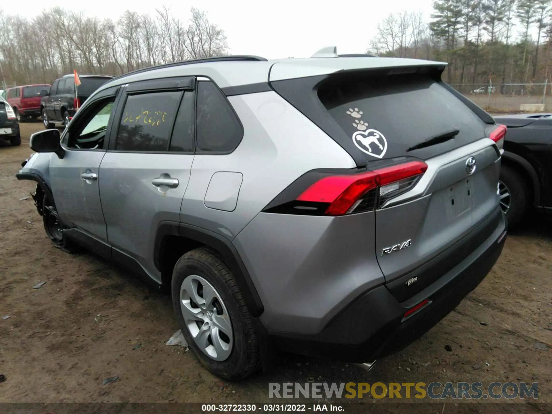 3 fotografías del automóvil dañado 2T3G1RFV3KC031388 TOYOTA RAV4 2019