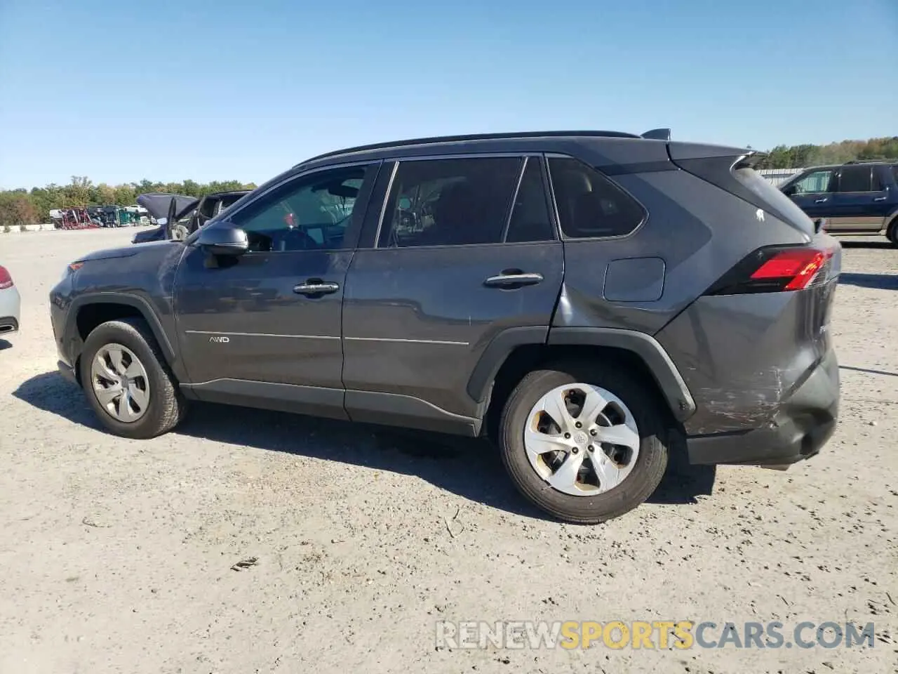 2 fotografías del automóvil dañado 2T3G1RFV3KC051611 TOYOTA RAV4 2019