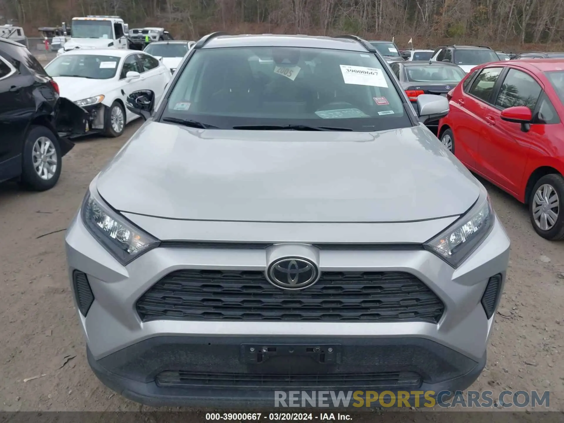 13 fotografías del automóvil dañado 2T3G1RFV3KW030465 TOYOTA RAV4 2019