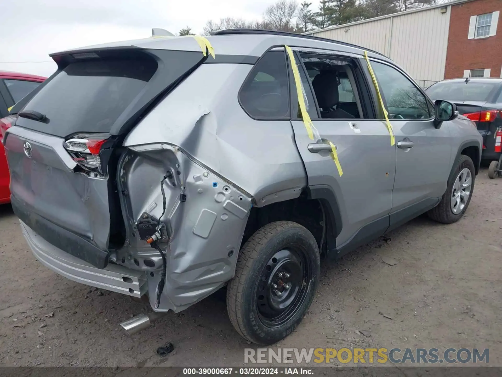 4 fotografías del automóvil dañado 2T3G1RFV3KW030465 TOYOTA RAV4 2019