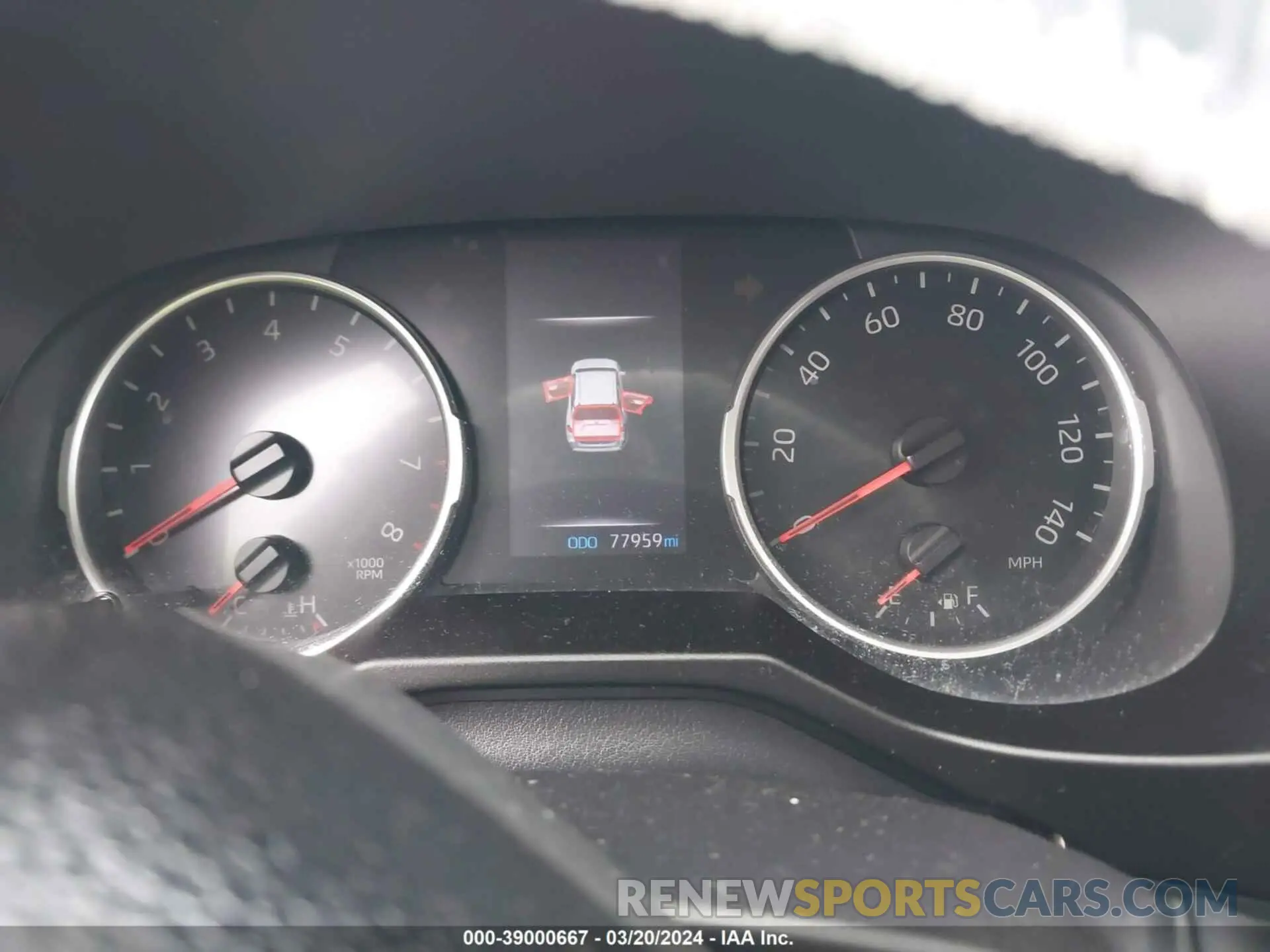 7 fotografías del automóvil dañado 2T3G1RFV3KW030465 TOYOTA RAV4 2019