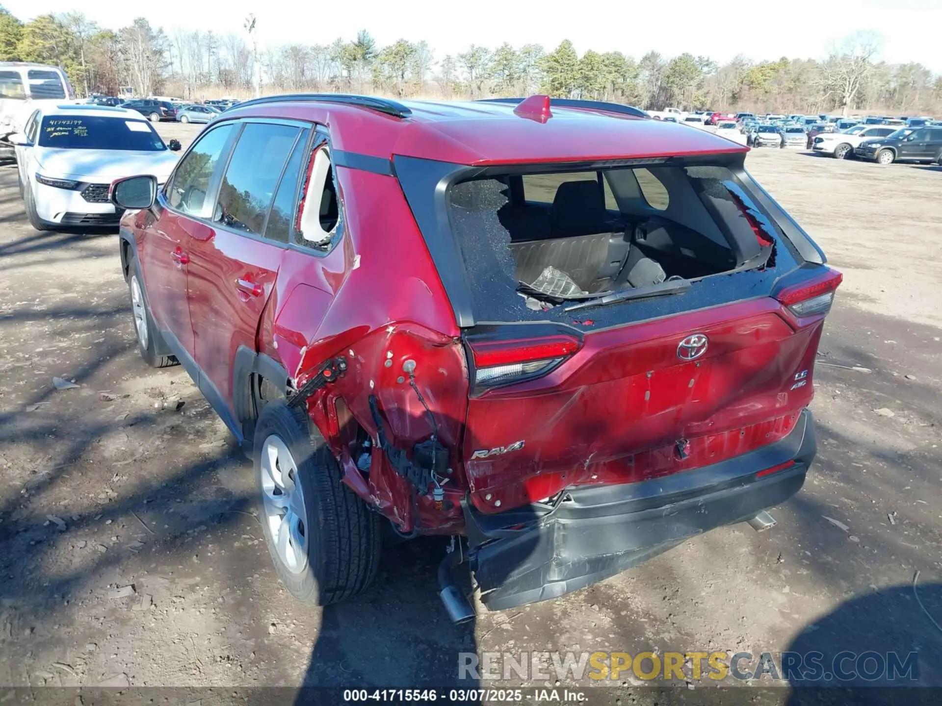 6 fotografías del automóvil dañado 2T3G1RFV5KC042795 TOYOTA RAV4 2019