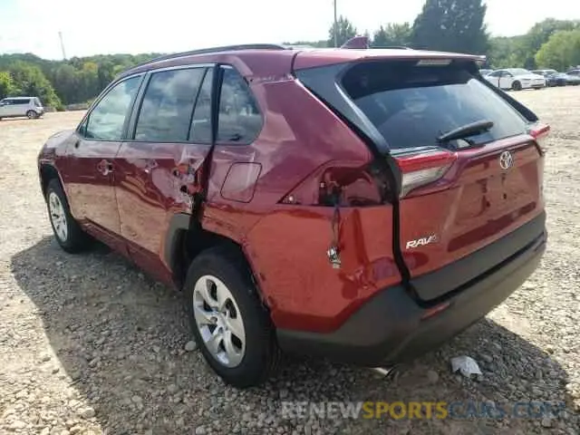 3 fotografías del automóvil dañado 2T3G1RFV6KW037314 TOYOTA RAV4 2019