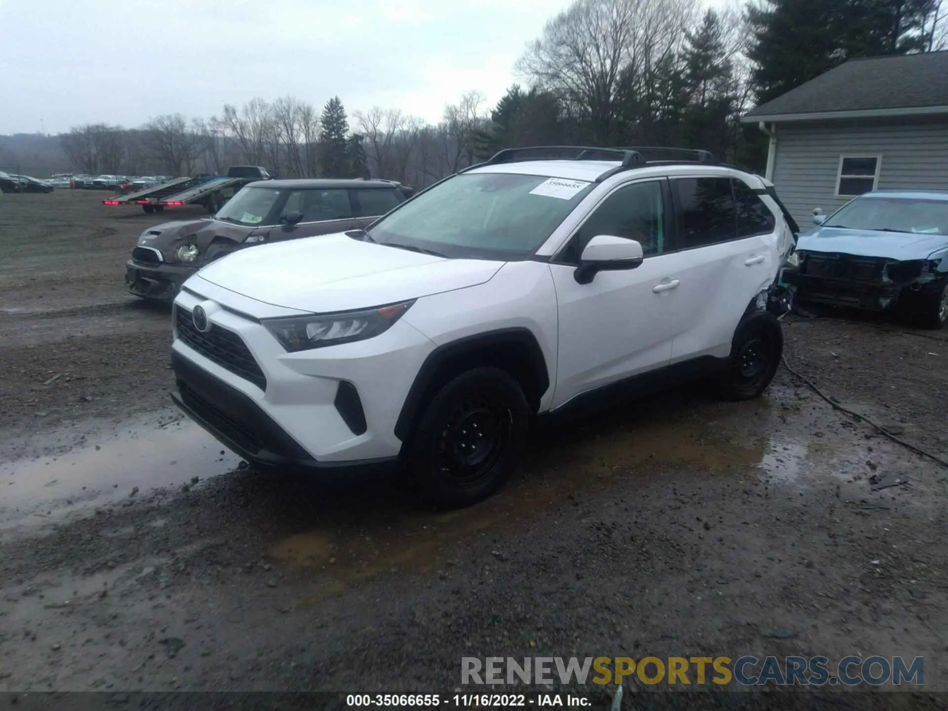 2 fotografías del automóvil dañado 2T3G1RFV7KC009538 TOYOTA RAV4 2019