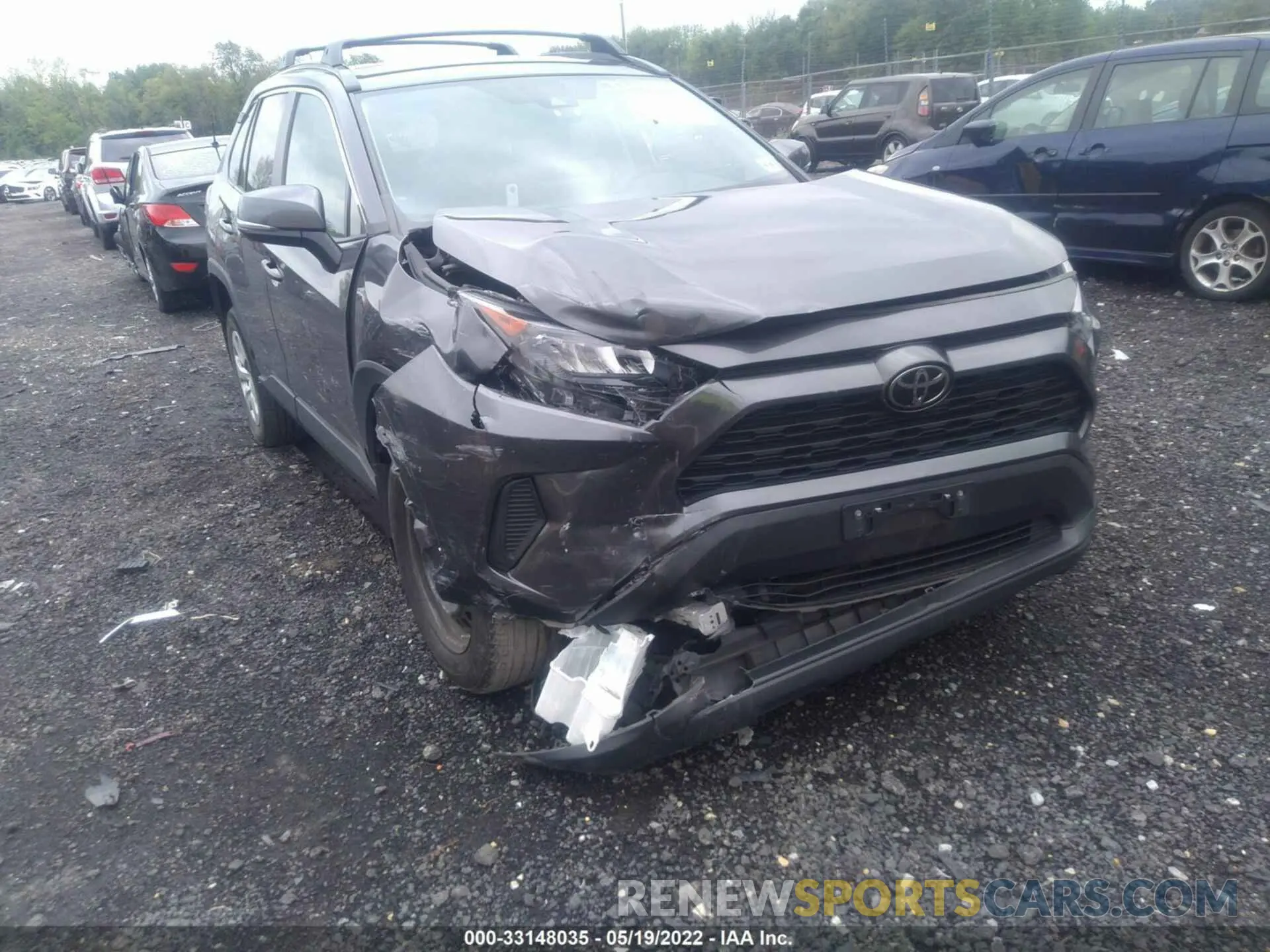 6 fotografías del automóvil dañado 2T3G1RFV7KC012049 TOYOTA RAV4 2019