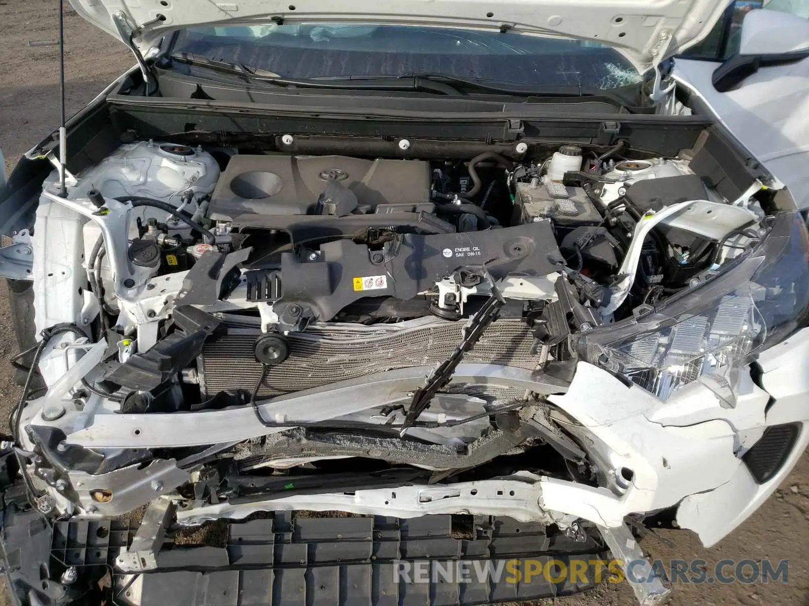 7 fotografías del automóvil dañado 2T3G1RFV7KC034035 TOYOTA RAV4 2019