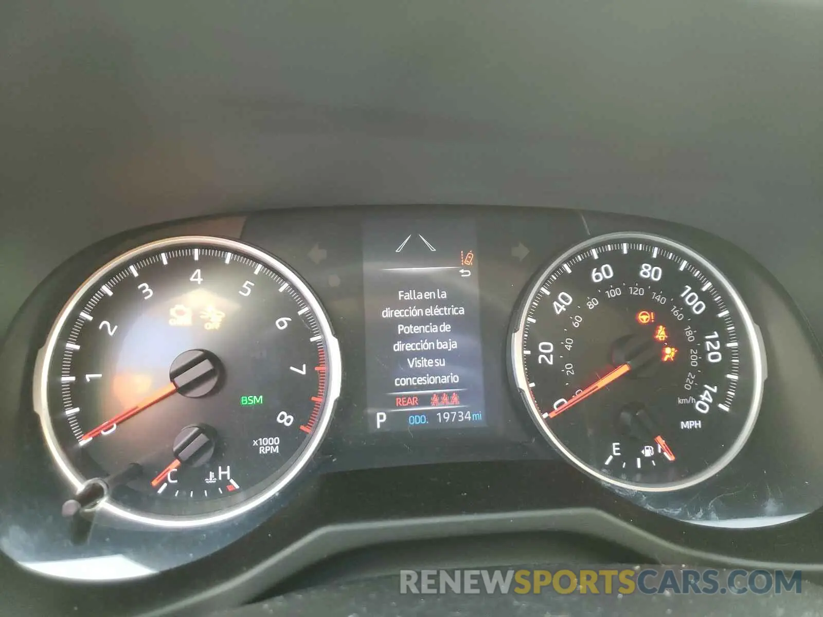 8 fotografías del automóvil dañado 2T3G1RFV7KC034035 TOYOTA RAV4 2019