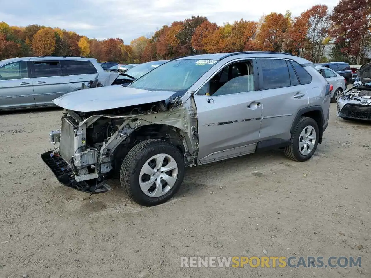 1 fotografías del automóvil dañado 2T3G1RFV8KC040605 TOYOTA RAV4 2019