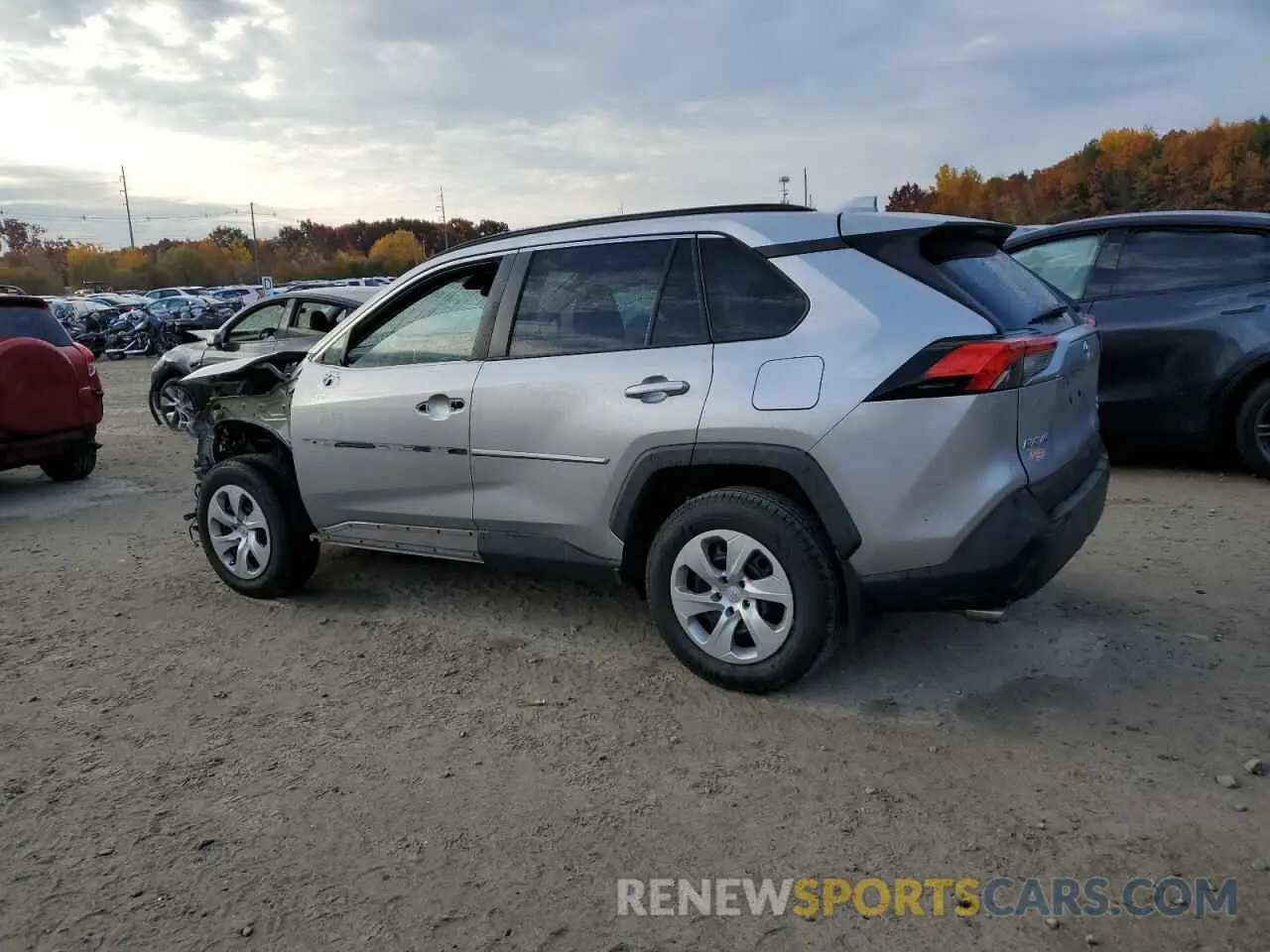 2 fotografías del automóvil dañado 2T3G1RFV8KC040605 TOYOTA RAV4 2019