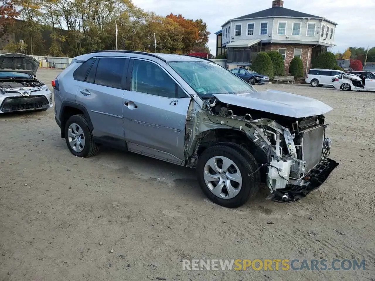 4 fotografías del automóvil dañado 2T3G1RFV8KC040605 TOYOTA RAV4 2019