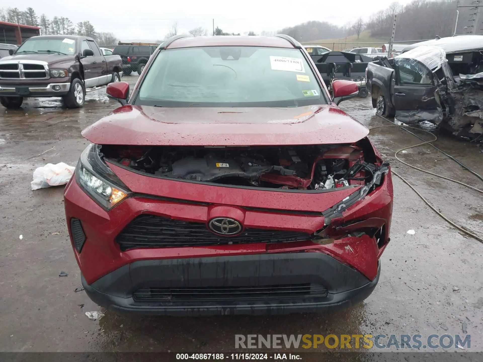 12 fotografías del automóvil dañado 2T3G1RFV9KW022452 TOYOTA RAV4 2019
