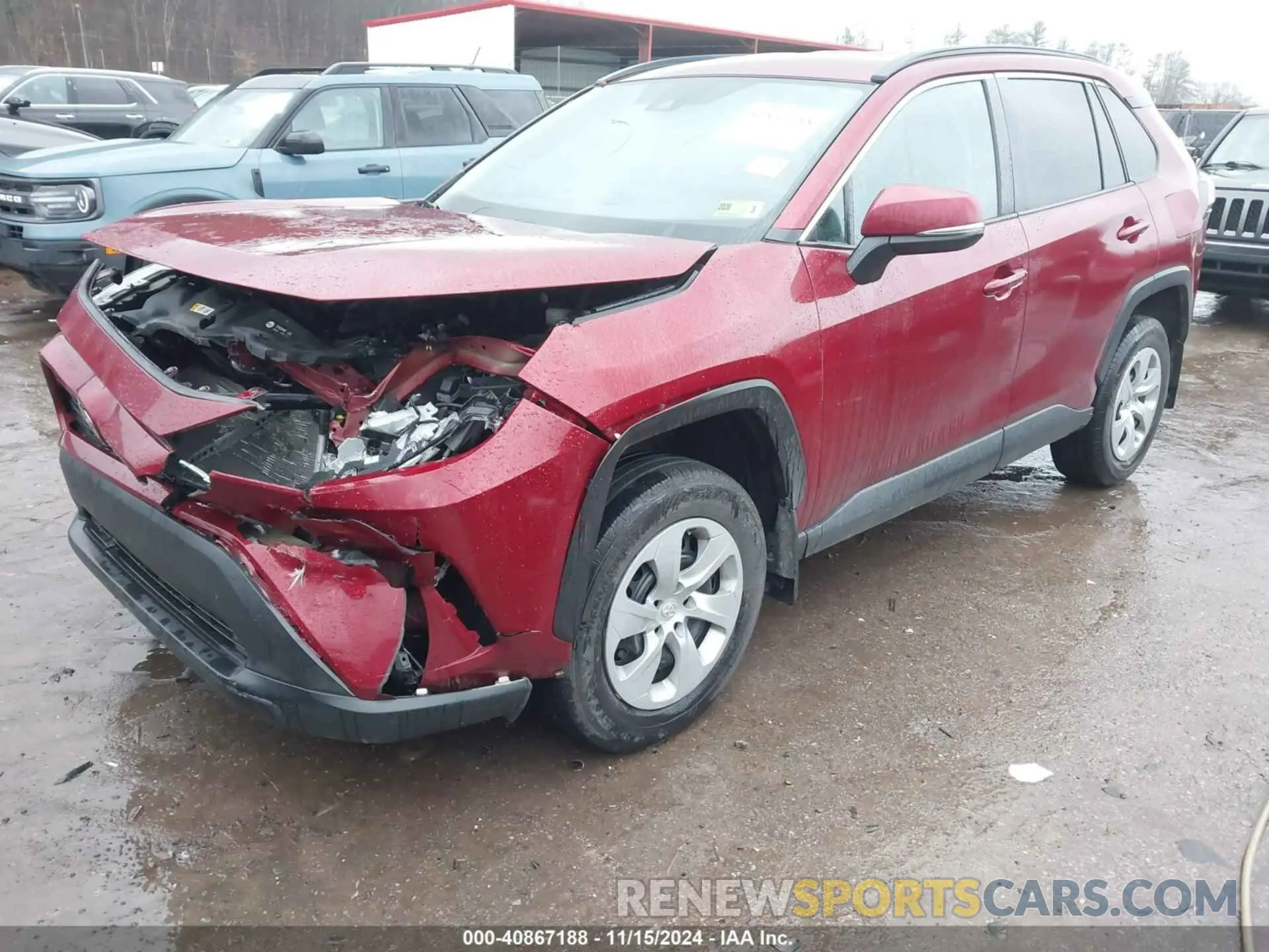2 fotografías del automóvil dañado 2T3G1RFV9KW022452 TOYOTA RAV4 2019