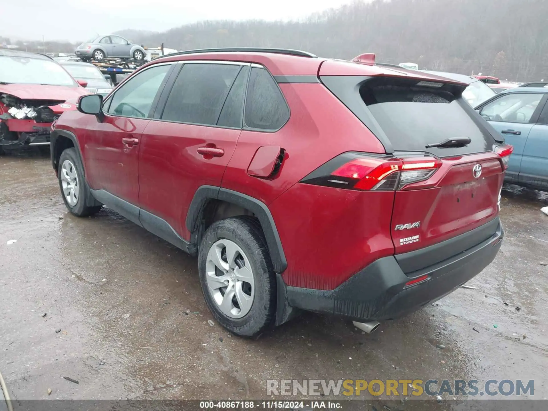 3 fotografías del automóvil dañado 2T3G1RFV9KW022452 TOYOTA RAV4 2019