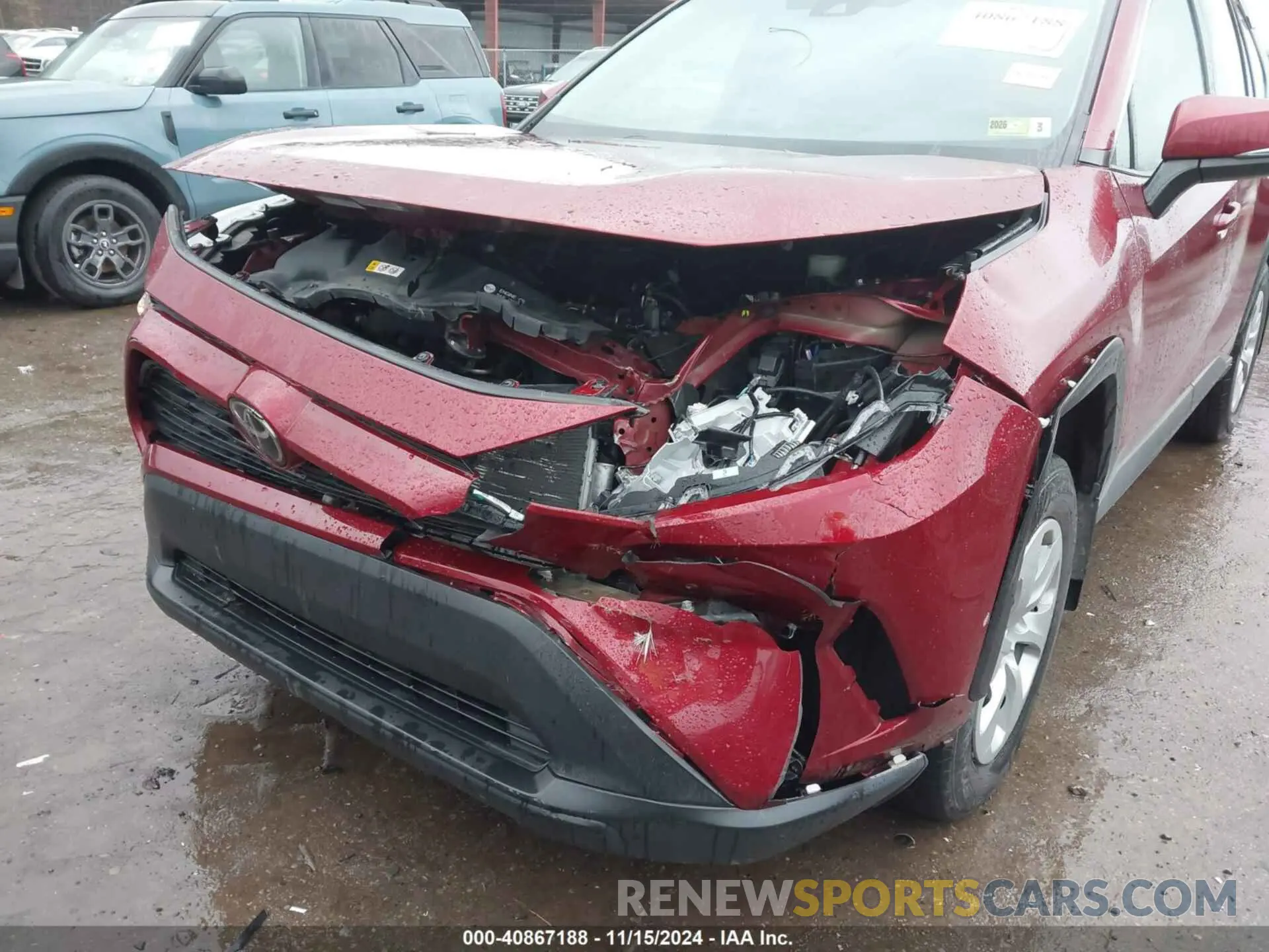 6 fotografías del automóvil dañado 2T3G1RFV9KW022452 TOYOTA RAV4 2019
