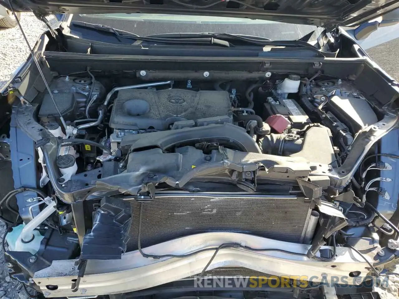 7 fotografías del automóvil dañado 2T3H1RFV0KC027626 TOYOTA RAV4 2019