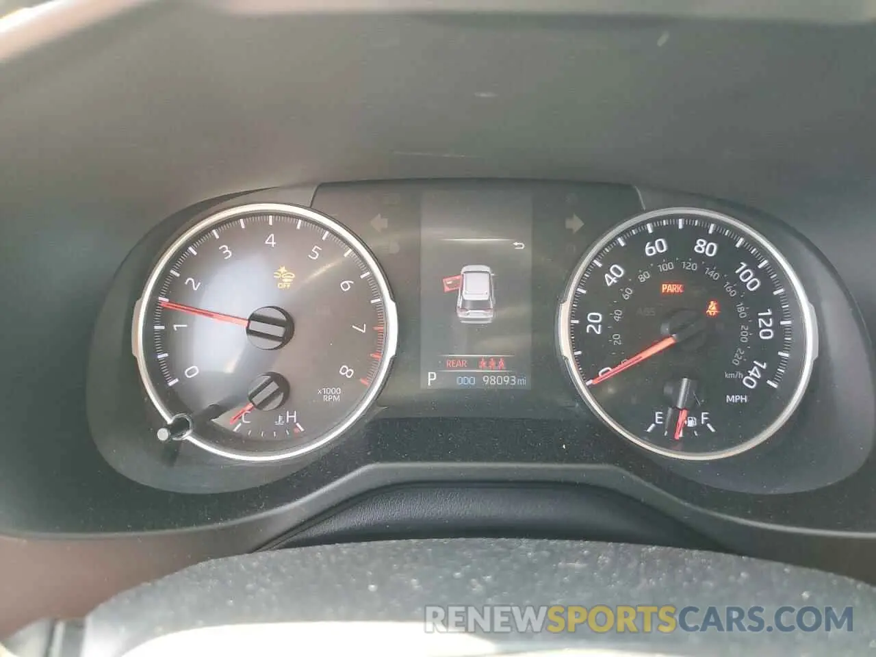 9 fotografías del automóvil dañado 2T3H1RFV0KW009318 TOYOTA RAV4 2019