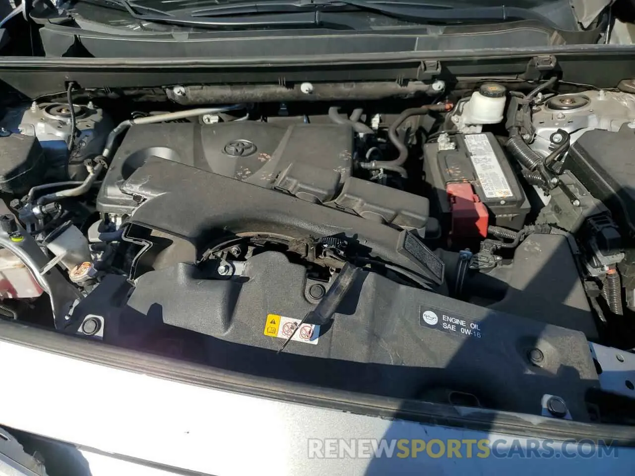 13 fotografías del automóvil dañado 2T3H1RFV0KW056252 TOYOTA RAV4 2019