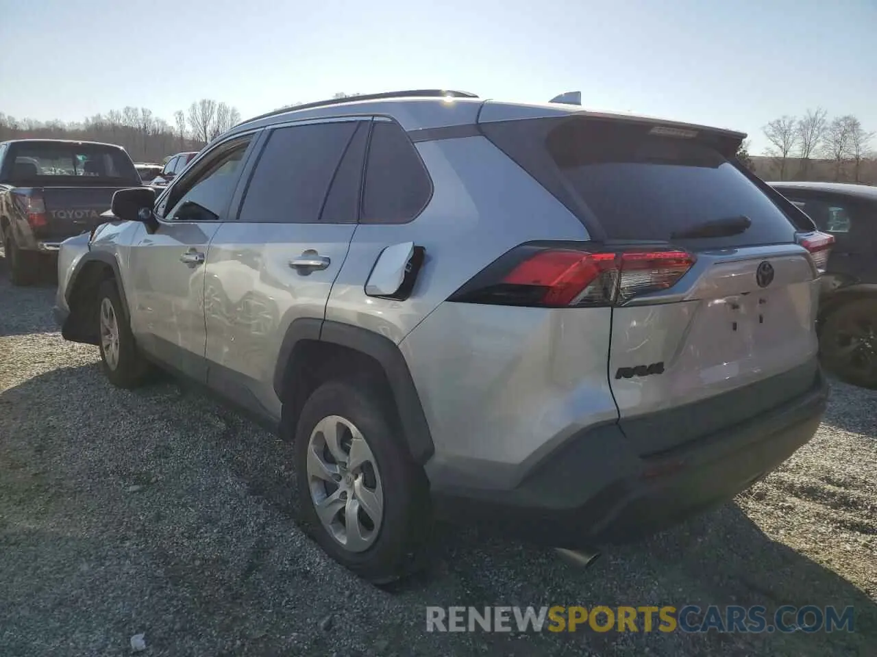 2 fotografías del automóvil dañado 2T3H1RFV0KW056252 TOYOTA RAV4 2019