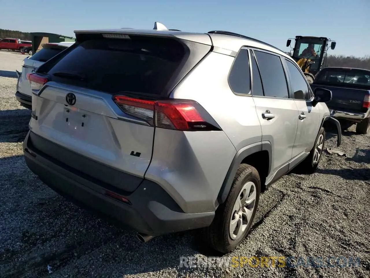 3 fotografías del automóvil dañado 2T3H1RFV0KW056252 TOYOTA RAV4 2019