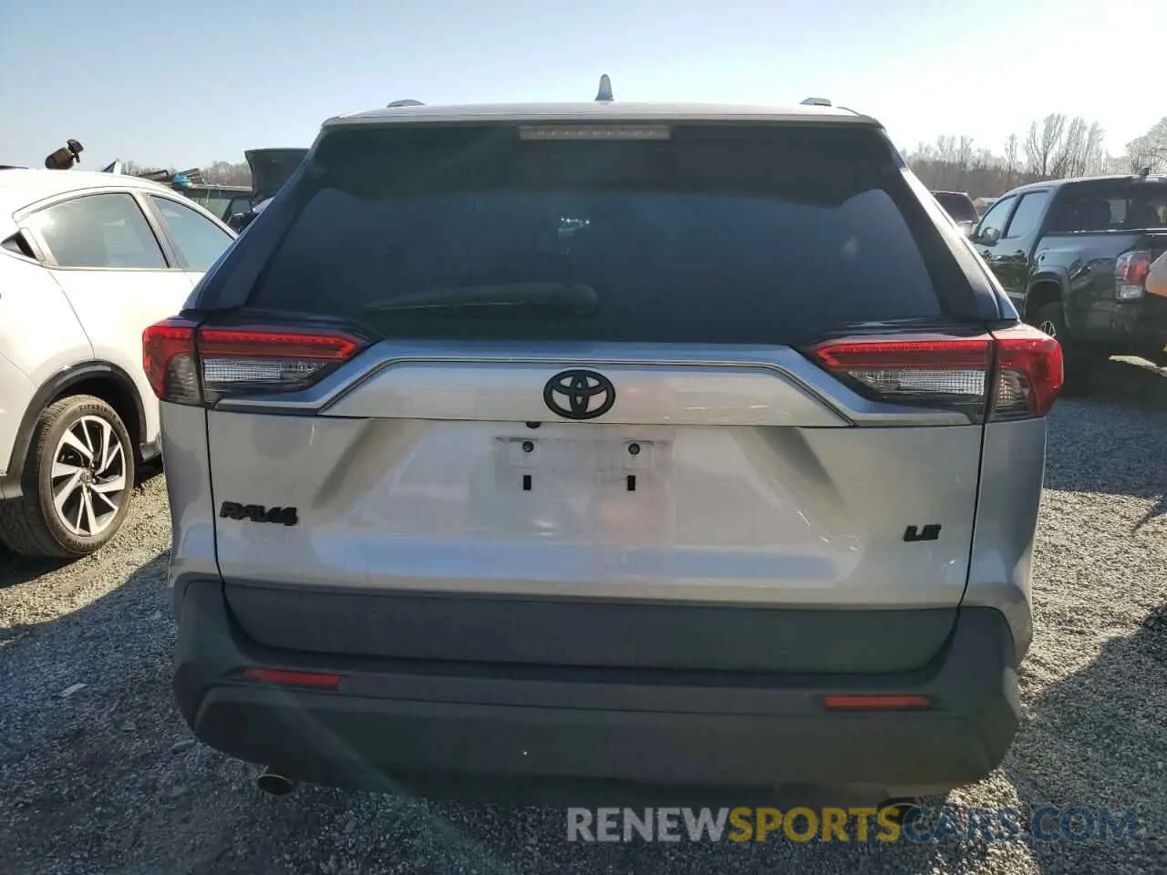 6 fotografías del automóvil dañado 2T3H1RFV0KW056252 TOYOTA RAV4 2019