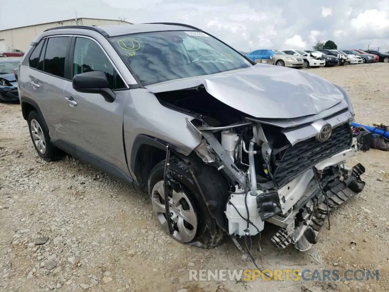 1 fotografías del automóvil dañado 2T3H1RFV1KC007319 TOYOTA RAV4 2019