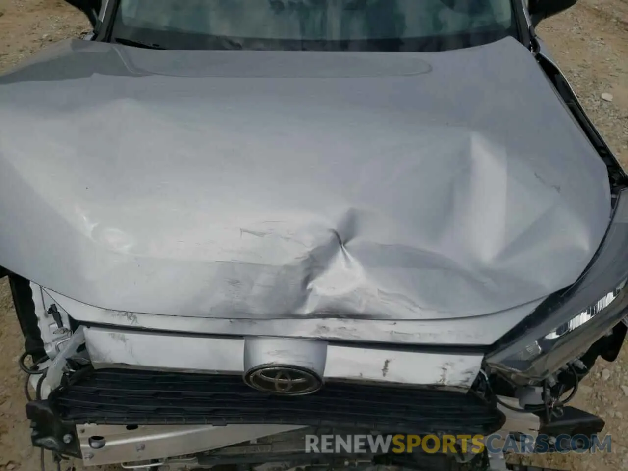 7 fotografías del automóvil dañado 2T3H1RFV1KC007319 TOYOTA RAV4 2019