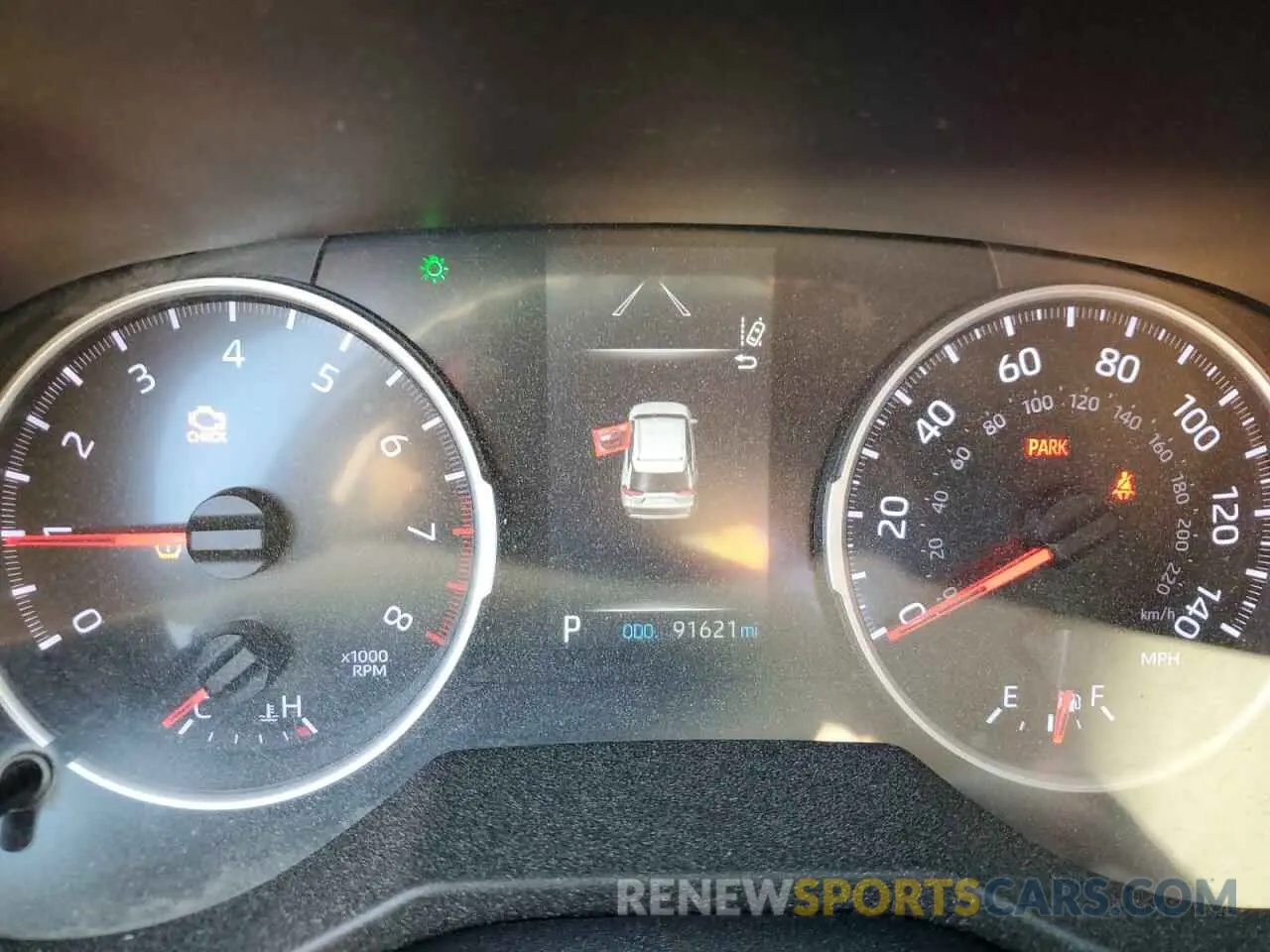 9 fotografías del automóvil dañado 2T3H1RFV1KW021803 TOYOTA RAV4 2019
